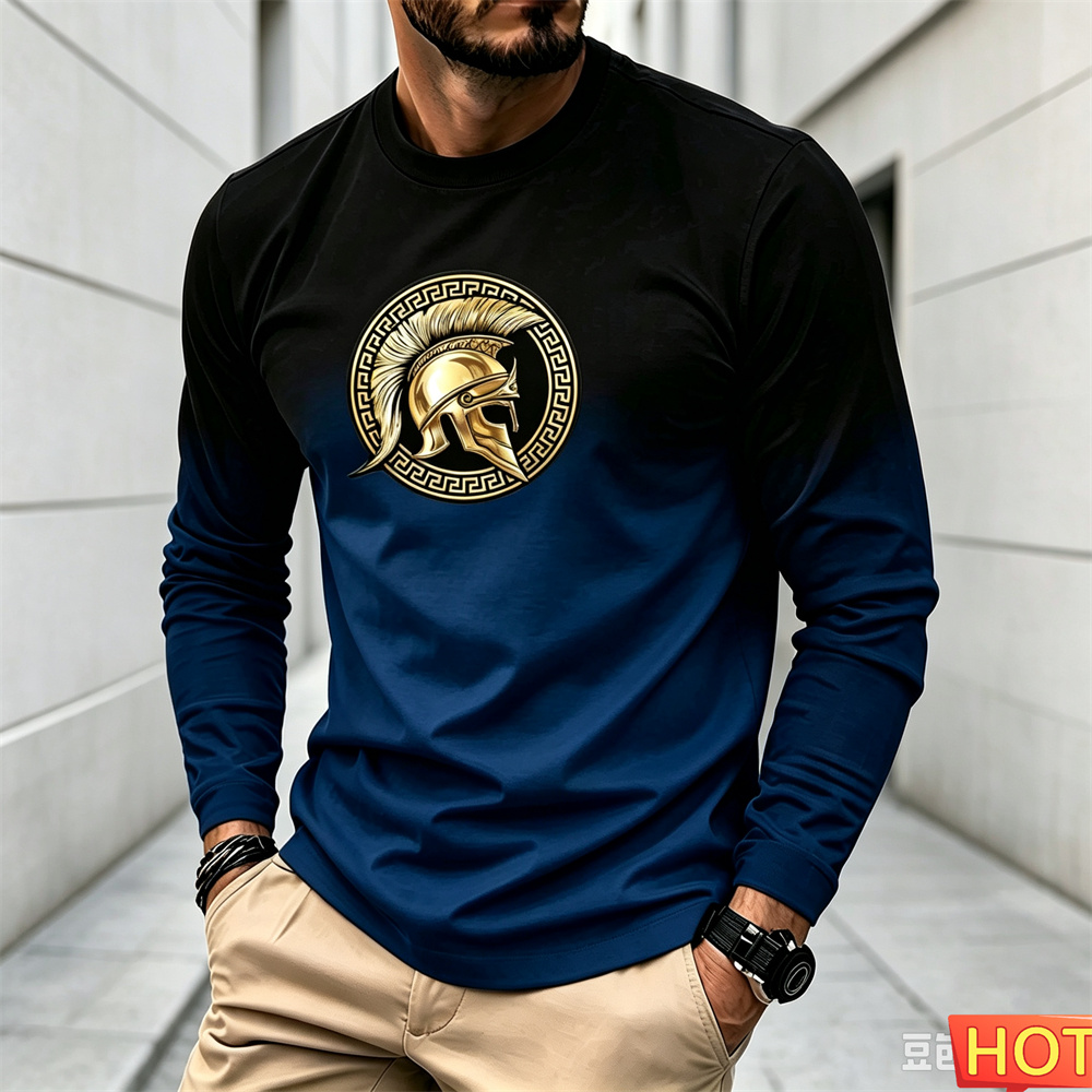 Men's Autumn Winter Gradient L - Winter Sun Clothing 评论和价格