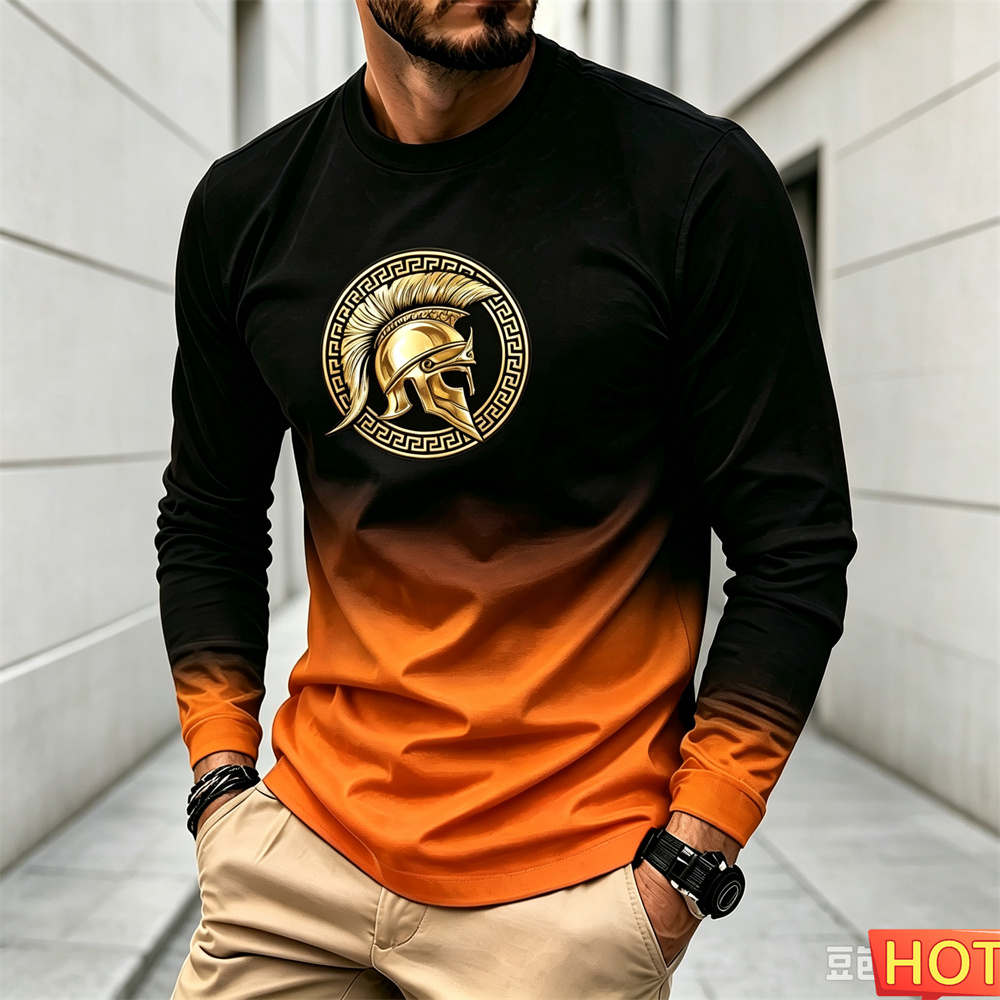 Men's Autumn Winter Gradient L - Winter Sun Clothing 评论和价格