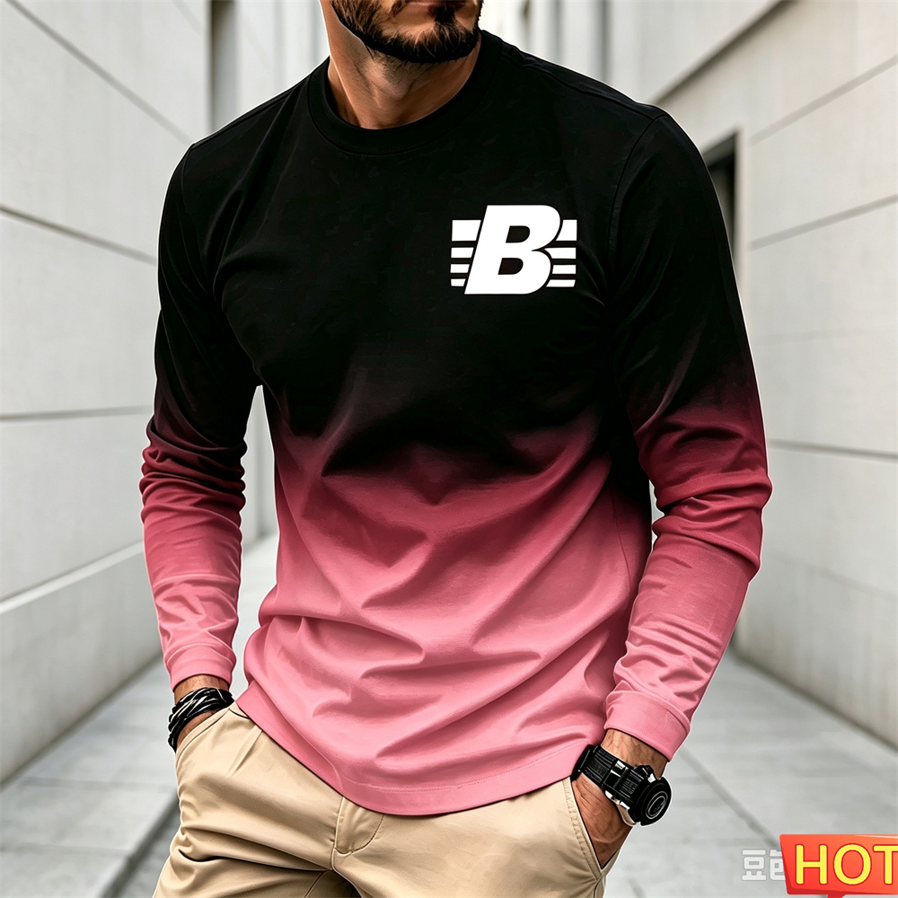 Men's Autumn Winter Gradient L - Winter Sun Clothing 评论和价格