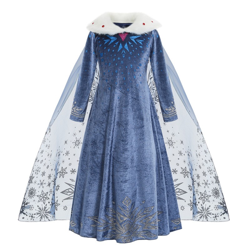 Halloween Frozen Princess Elsa - Winter Clothing Layers 评论和价格