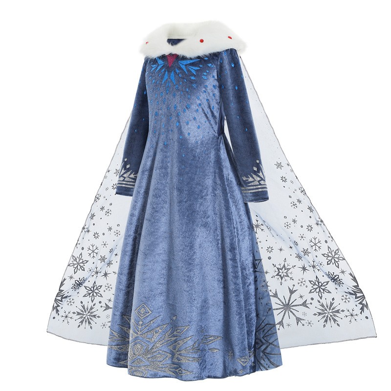 Halloween Frozen Princess Elsa - Winter Clothing Layers 评论和价格