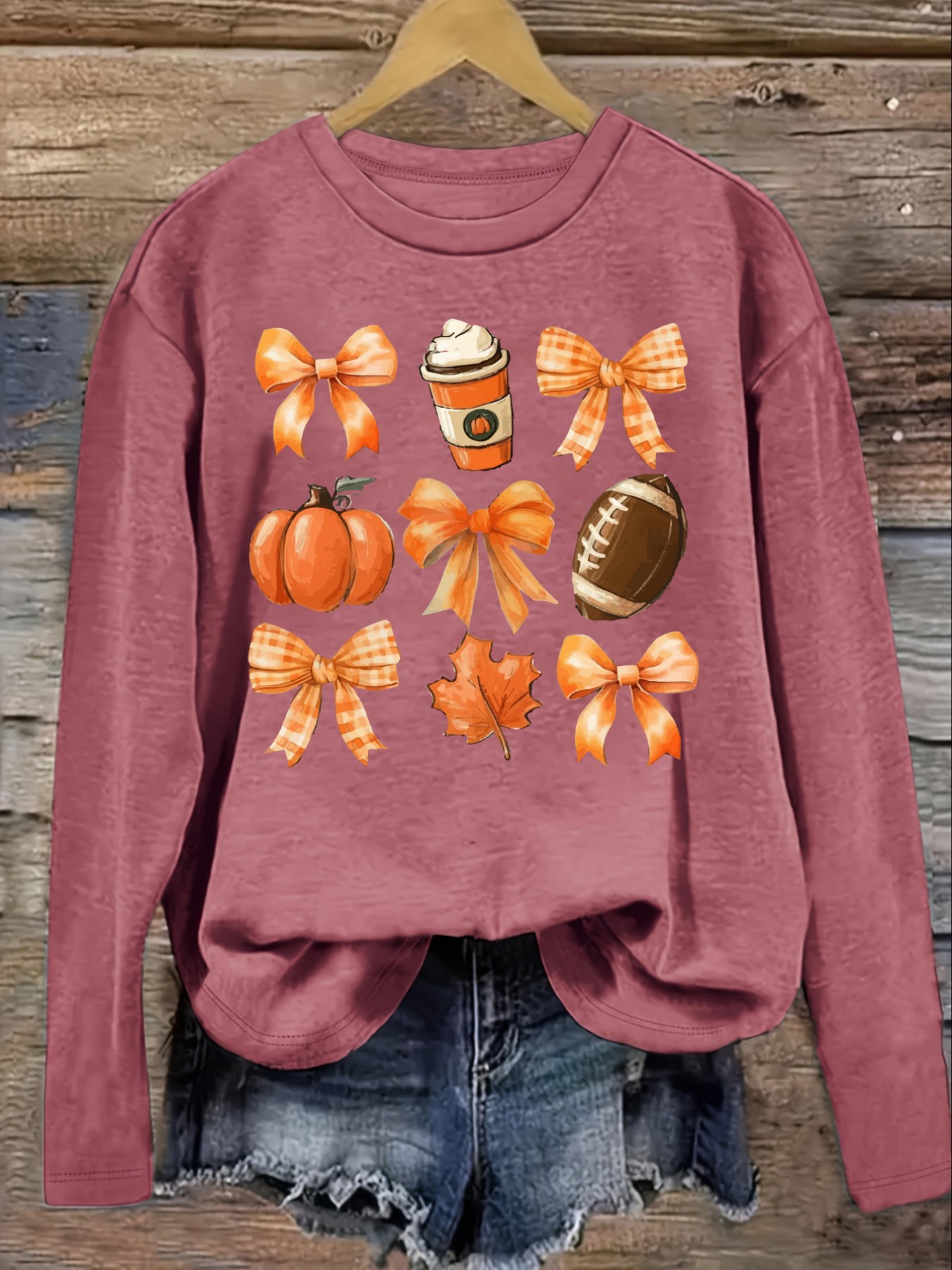 Women's Casual Long Sleeve Cre - Winter Clothing For 评论和价格