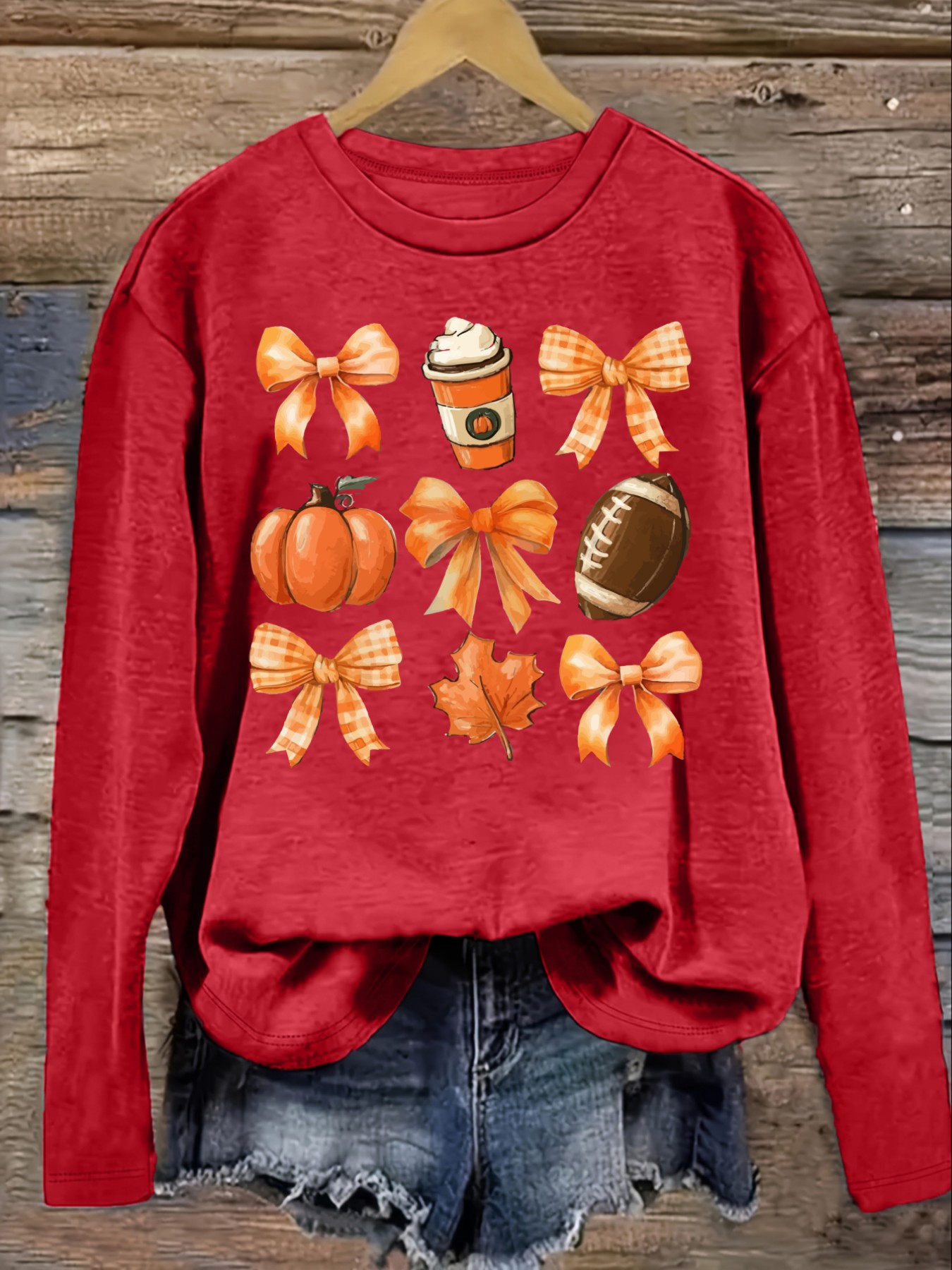Women's Casual Long Sleeve Cre - Winter Clothing For 评论和价格