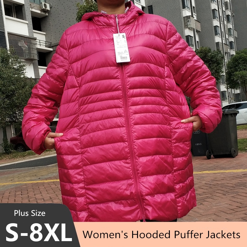 Plus Size 5XL 6XL 7XL Women's  - Winter Clothing Deals 评论和价格