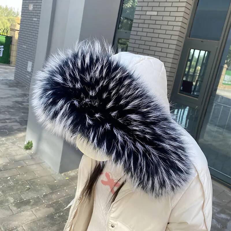 Raccoon Fur Collars For Jacket - Winter Clothing Deals 评论和价格