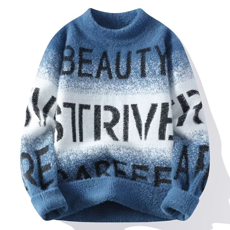 Autumn Winter Men's Sweaters H - Winter Clothing Men Style 评论和价格