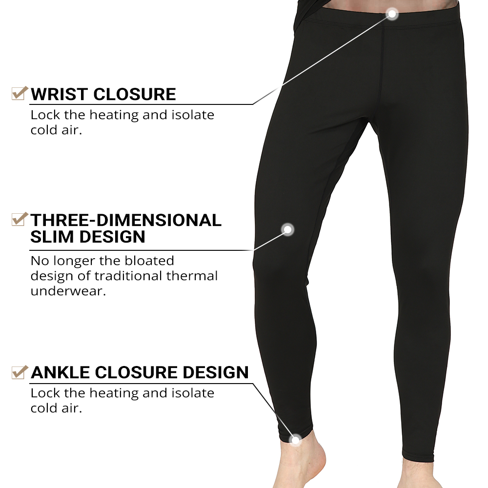 Men's Winter Thermal Underwear - Winter Clothing Layers 评论和价格