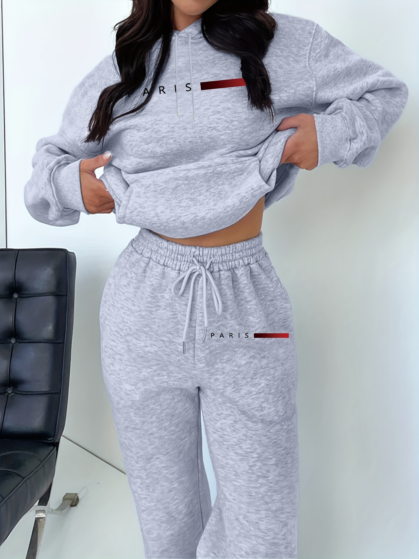 New Women's Sets Hoodie and Pa - Winter Clothing Men Style 评论和价格