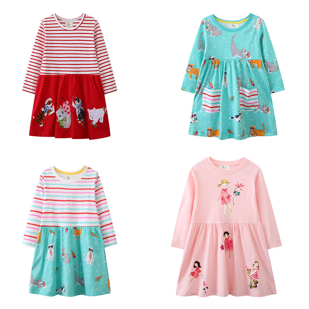 Jumping Meters Girls Long Slee - Winter Clothing Activities For Toddlers 评论和价格