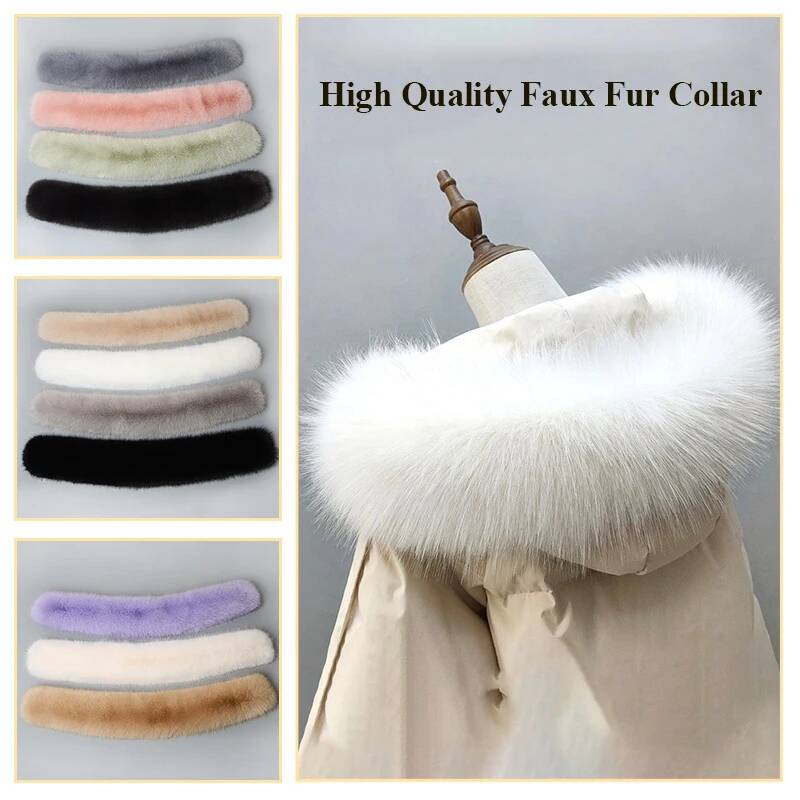 Winter Coat Fur Collar Faux Fu - Winter Clothing Deals 评论和价格