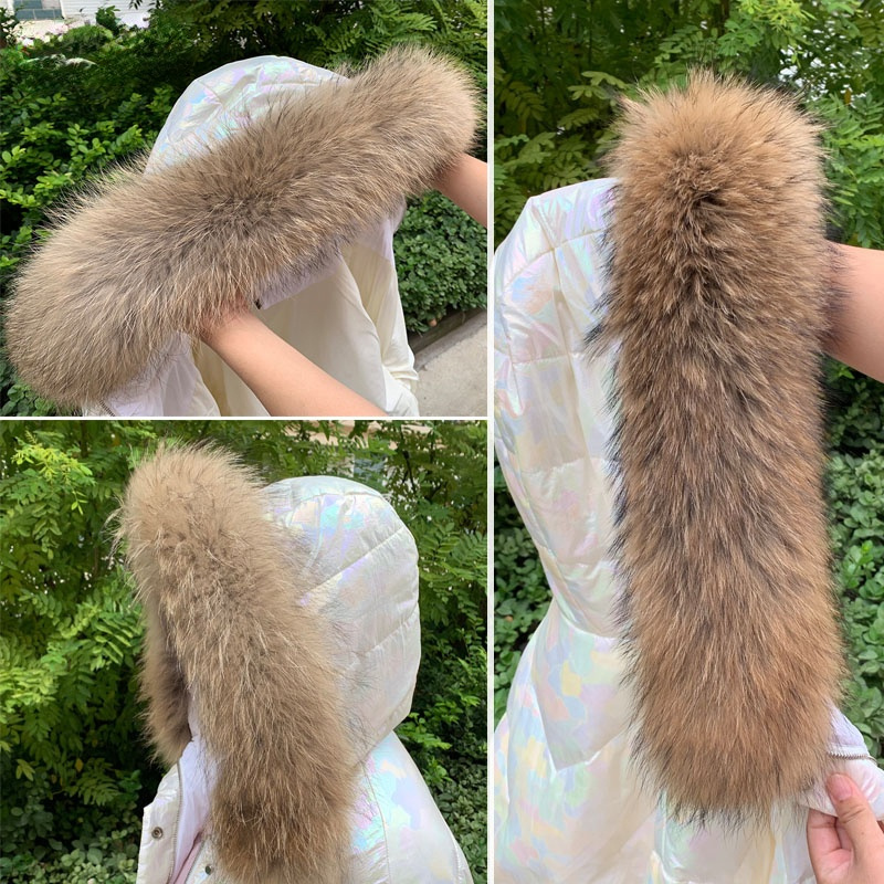 Real Fur Collar for Coat Parka - Winter Clothing Deals 评论和价格