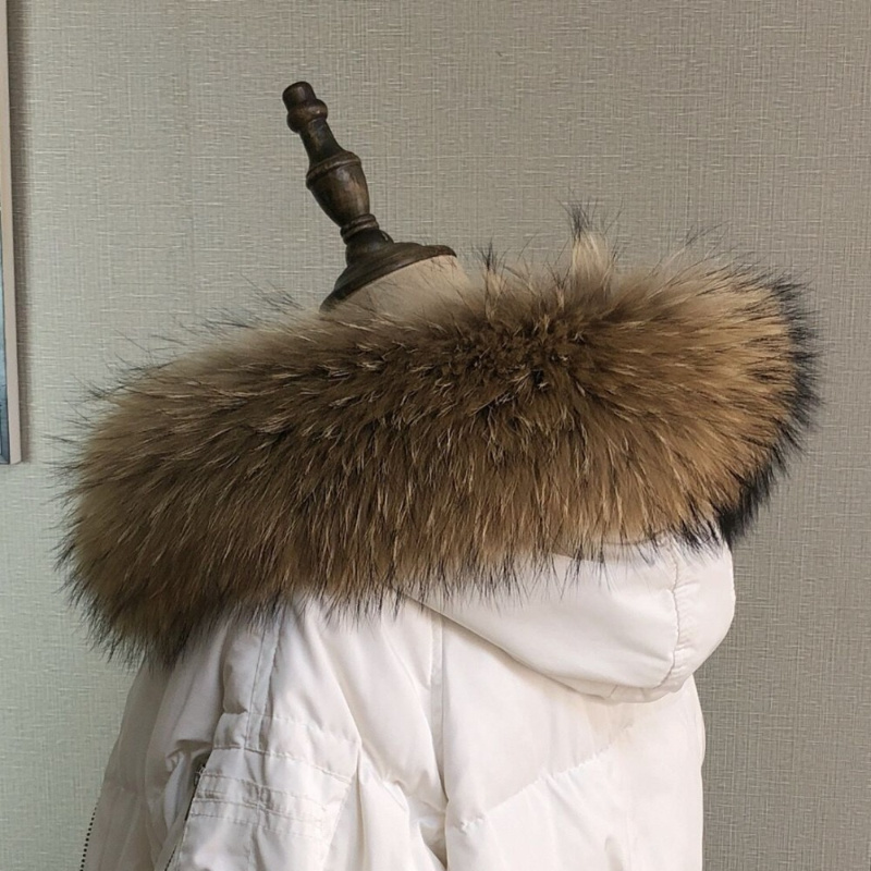 Real Fur Collar for Coat Parka - Winter Clothing Deals 评论和价格