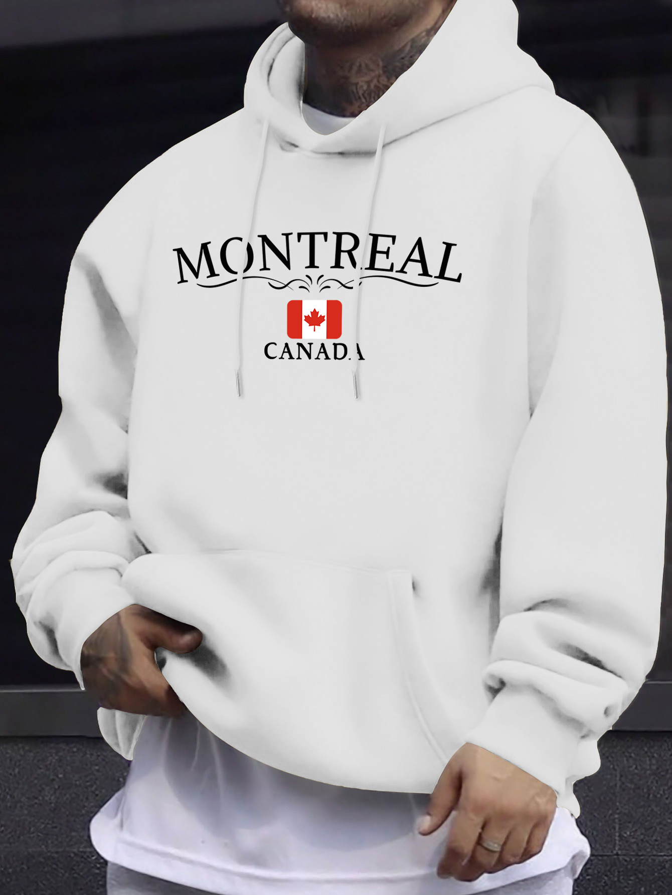 Montreal Canada Letter Printed - Winter Clothing Montreal 评论和价格