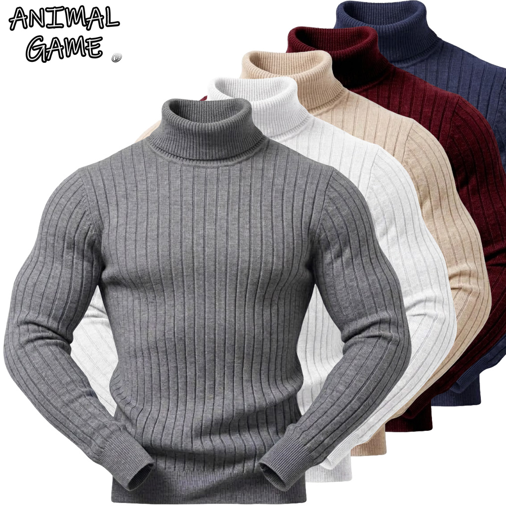 New Men's Slim Fit Turtleneck  - Winter Clothing Game 评论和价格