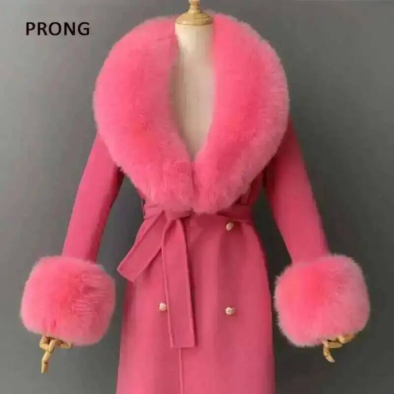 Real Fur Collar And Cuffs Set  - Winter Clothing Deals 评论和价格