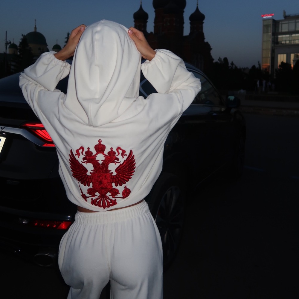 Street Trend Back Embroidered  - Winter Clothing For 评论和价格