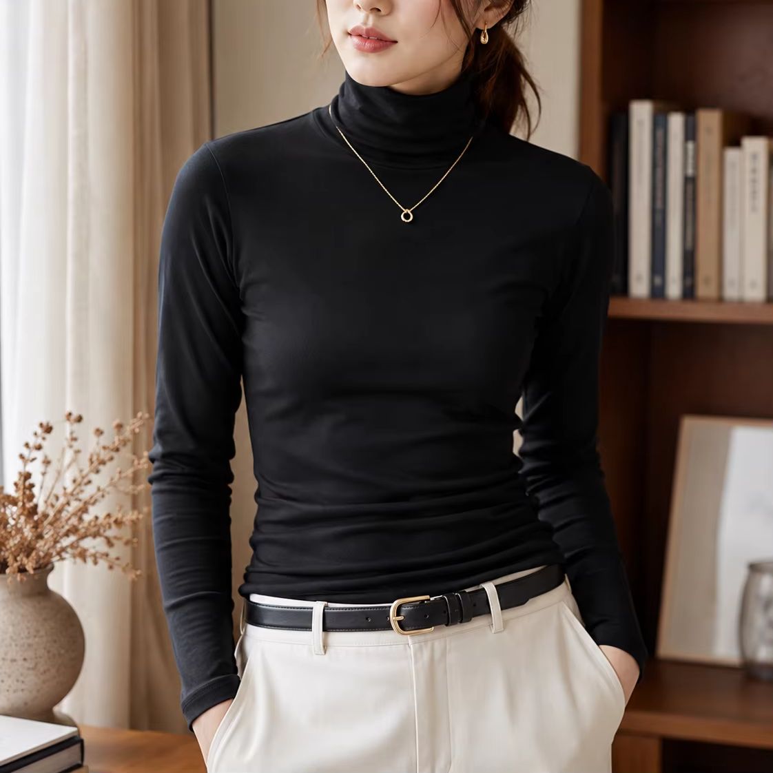 2026 Women's Thermal Turtlenec - Winter Clothing Layers 评论和价格