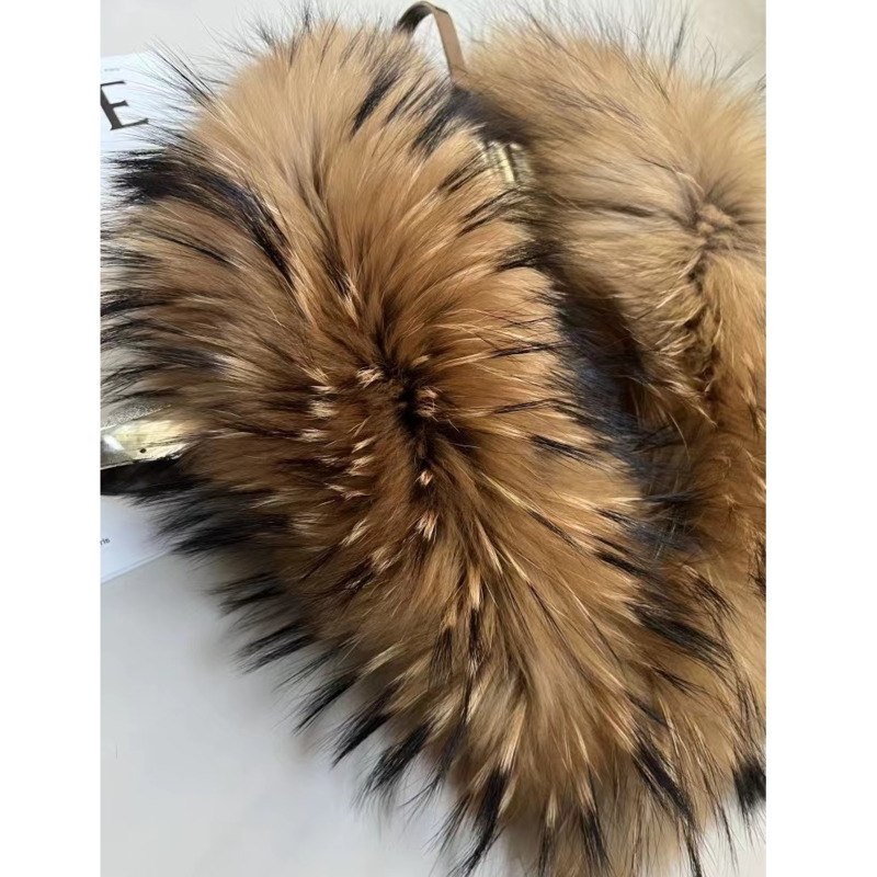 Raccoon Fur Collar Female Wint - Winter Clothing Deals 评论和价格